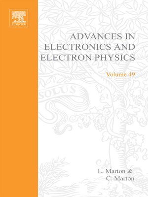 cover image of Advances in Electronics and Electron Physics